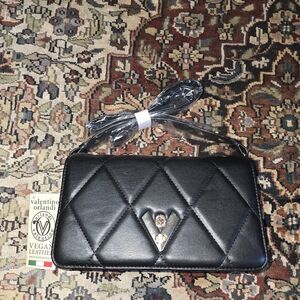 Valentino Orlandi Black Quilted Women's Bag